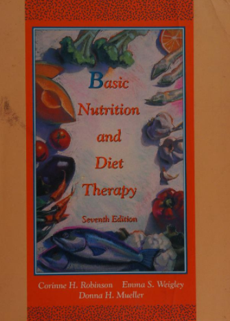Basic Nutrition and Diet Therapy (7th Edition) - Scanned Pdf with Ocr